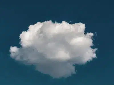 white clouds